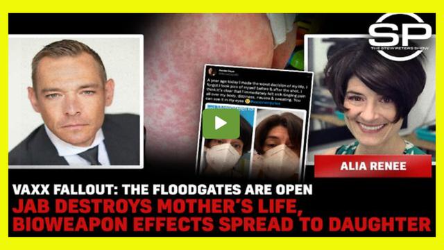 jab destroys mother’s life, bioweapon effects spread to daughter