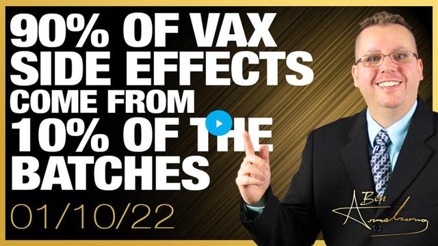 dr mike yeadon says 90% of vaccine side effects came from less than 10% of the batches