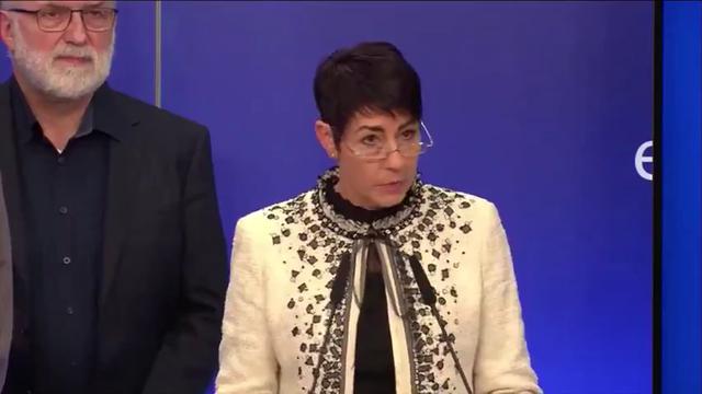 german mep christine anderson in brussels opposing covid-19 vaccine mandates