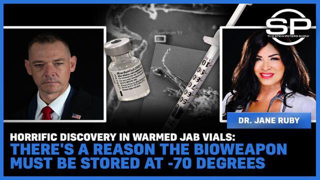 horrific discovery in warmed jab vials: there's a reason the bioweapon must be stored at -70 degree