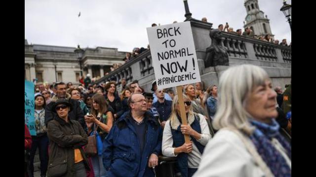 you can stick your new world order, coronavirus & poison vaccines up your ass! (london)
