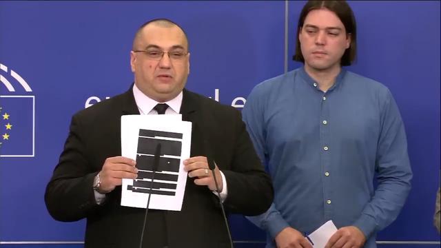 press conference after pfizer ceo albert bourla refused to answer in front of european parliament