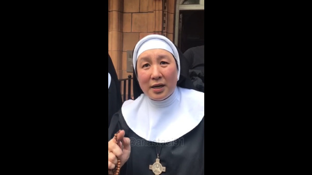 nun: protect your children under no condition give them the vaccine