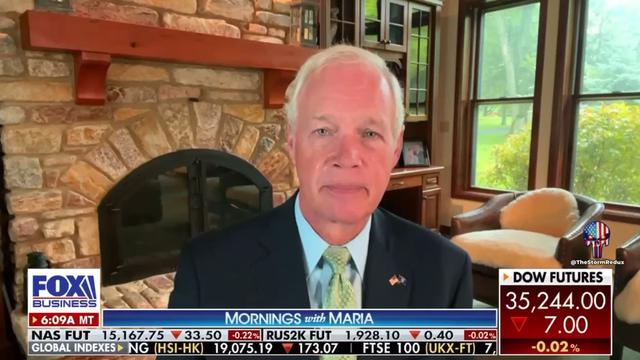 senator ron johnson claims covid-19 was “pre-planned”